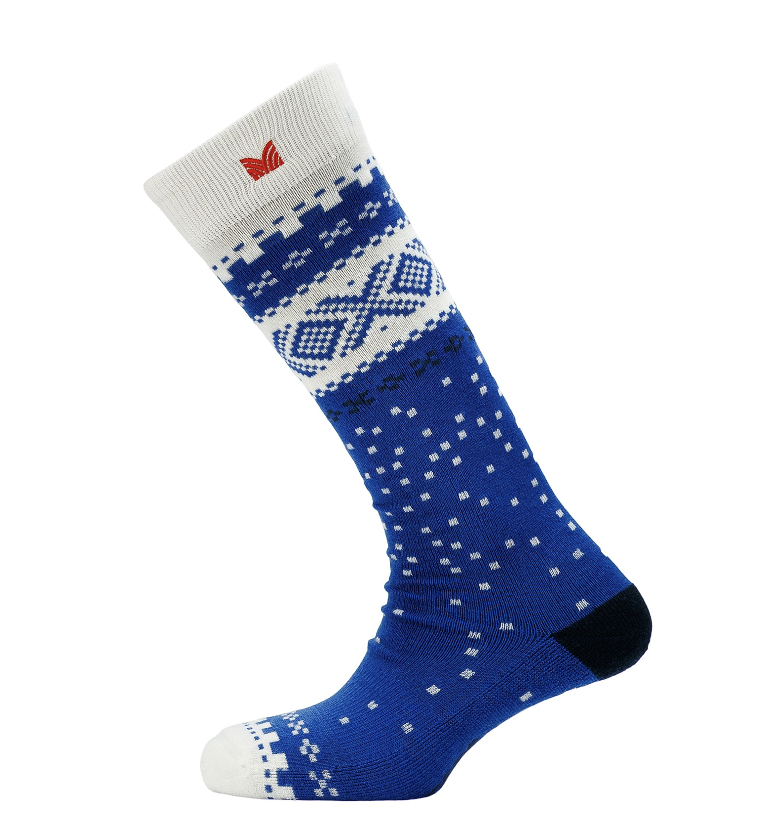 Bas en laine de merino bleu et blanc - DALE OF NORWAY S/M - - Dale of Norway Bas en laine de merino bleu et blanc - DALE OF NORWAY S/M - - Dale of Norway