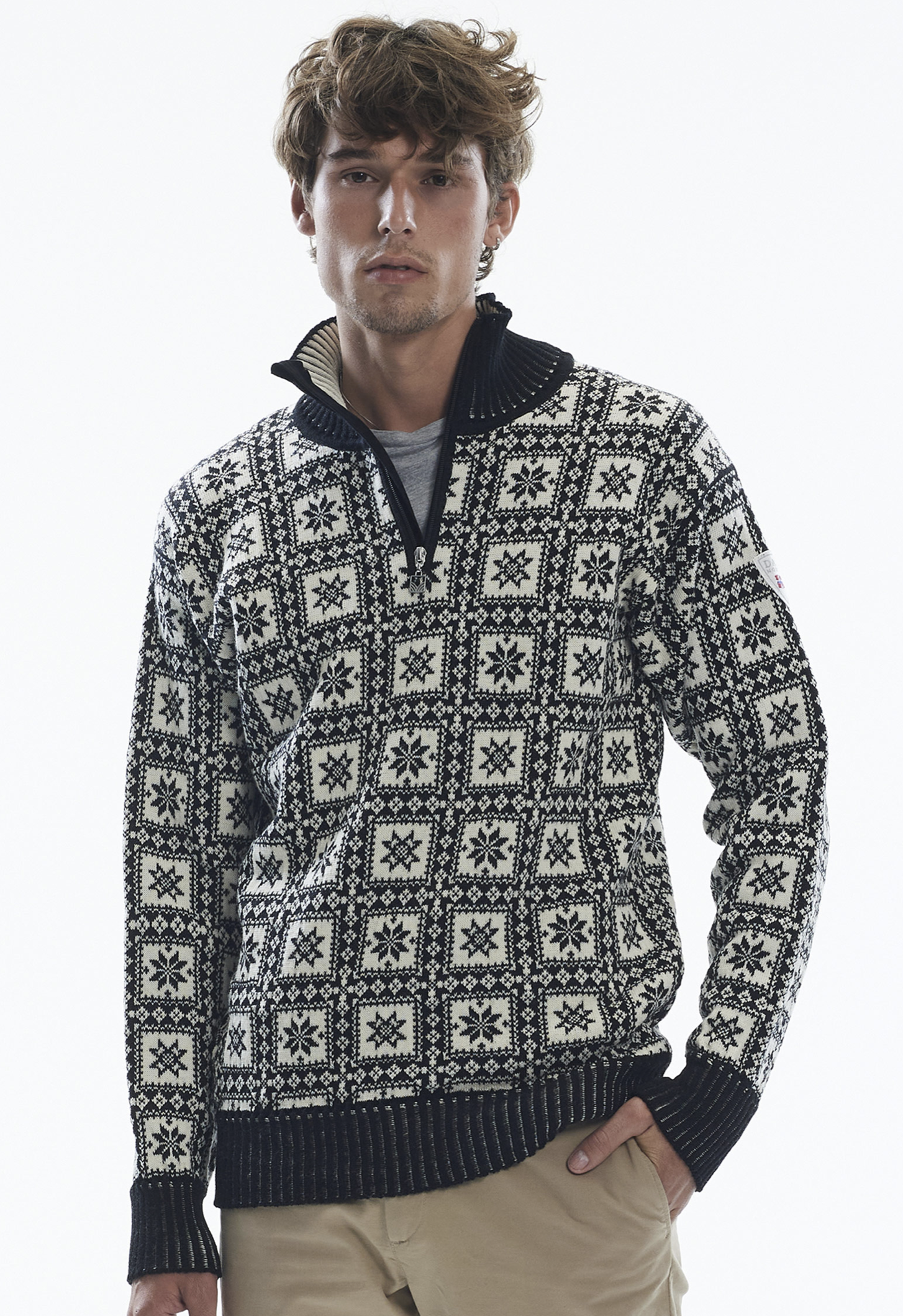 Chandail en laine de merino motif - DALE OF NORWAY - - Dale of Norway Chandail en laine de merino motif - DALE OF NORWAY - - Dale of Norway