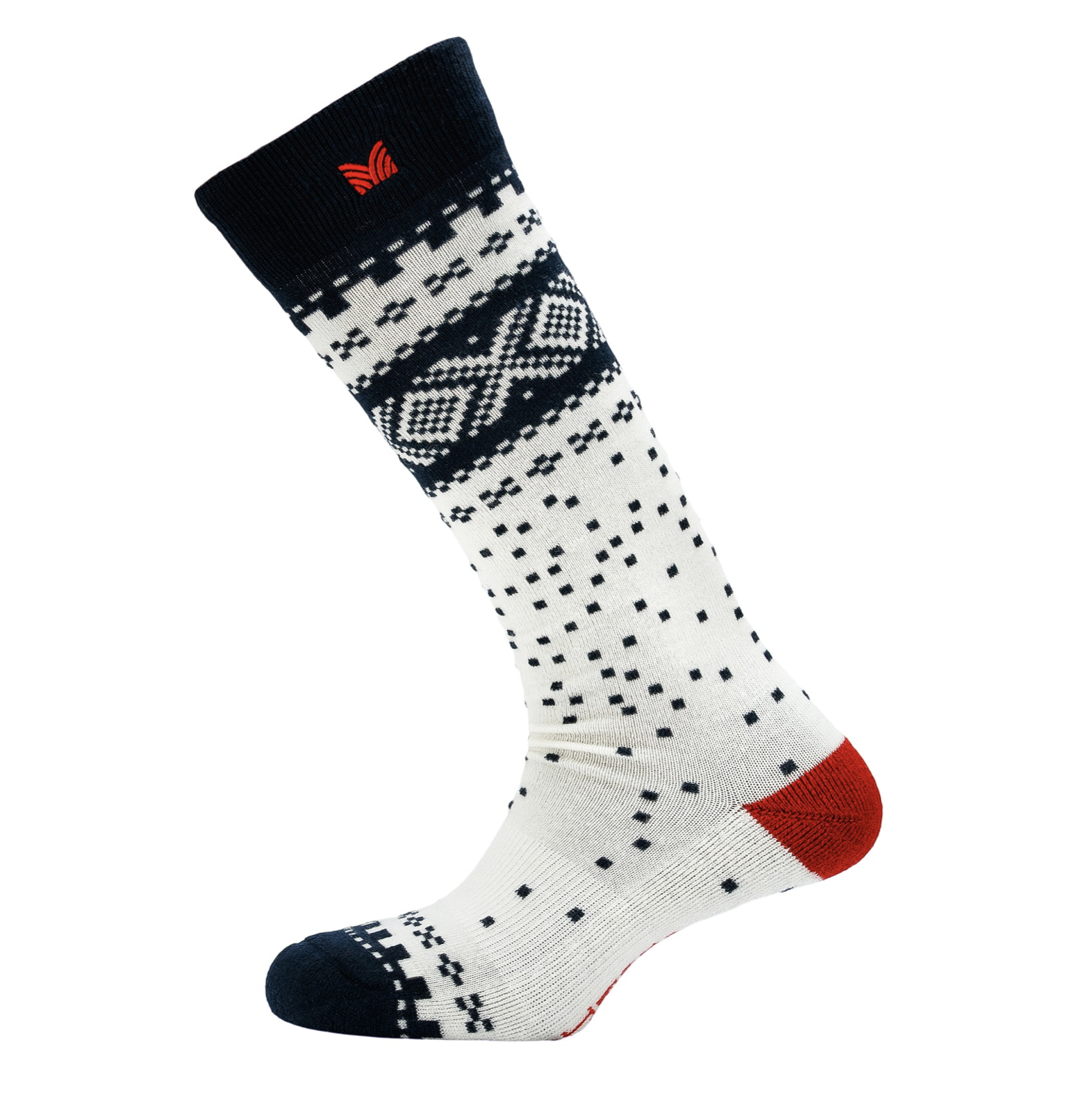 Bas laine de merino marine et rouge - DALE OF NORWAY S/M - - Dale of Norway Bas laine de merino marine et rouge - DALE OF NORWAY S/M - - Dale of Norway