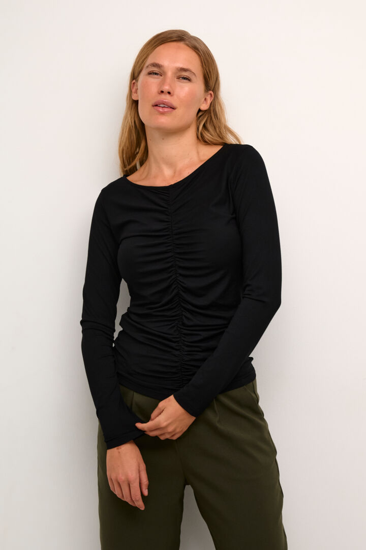 Chandail Olivia avec ligne sur le devant - KAFFE - 10508035 - KAFFE
